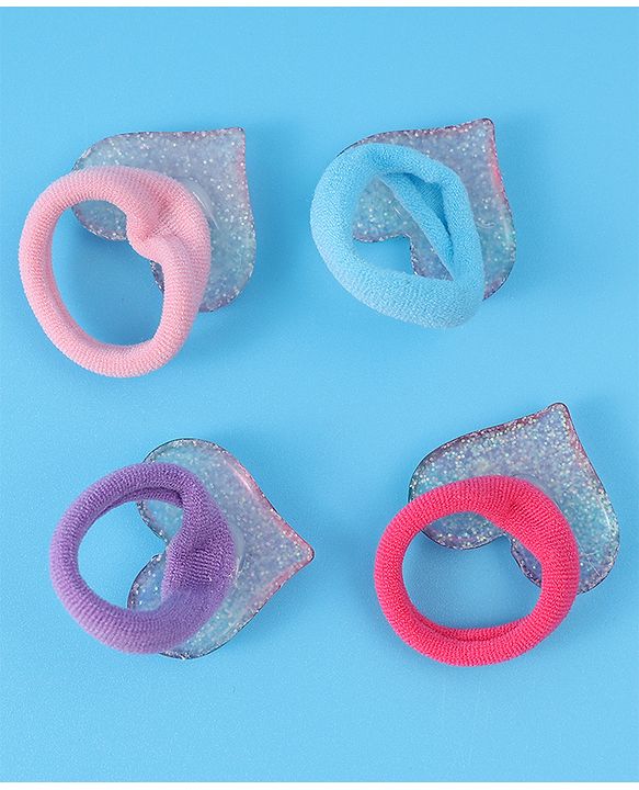 Pine Kids Rubber Bands & Scrunchies Sets  Free Size - Multi Color