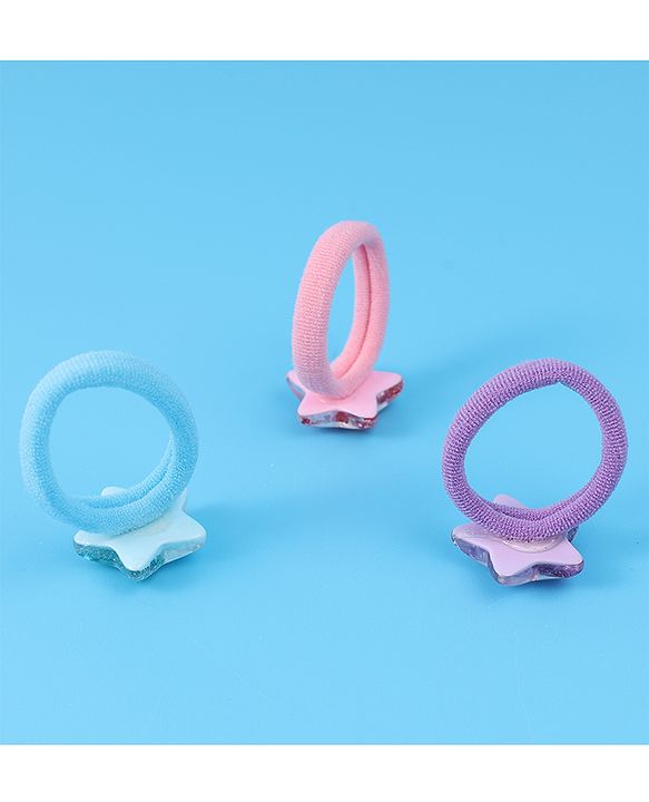 Babyhug Rubber Bands & Scrunchies Sets  Free Size - Multi Color