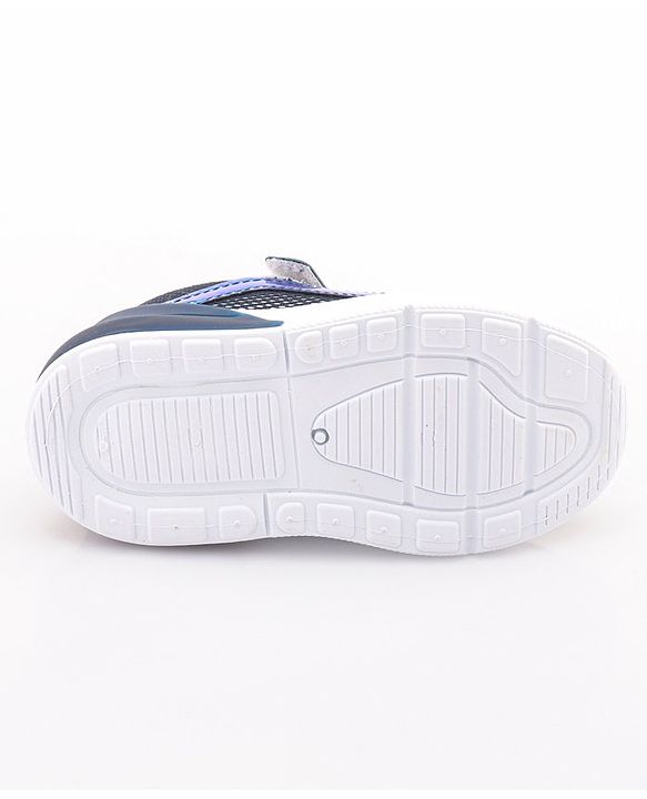 Cute Walk by Babyhug Slip On Sneakers with Velcro Closure - Navy Blue