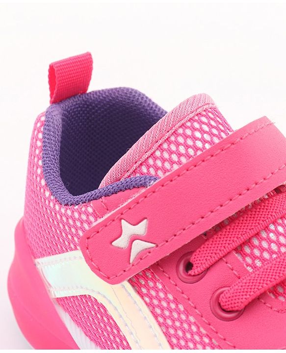 Cute Walk by Babyhug Slip On Sneakers with Velcro Closure - Navy Blue