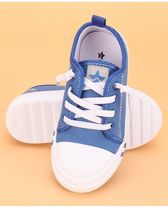 Cute Walk by Babyhug Lace up  Casual Shoes - Blue
