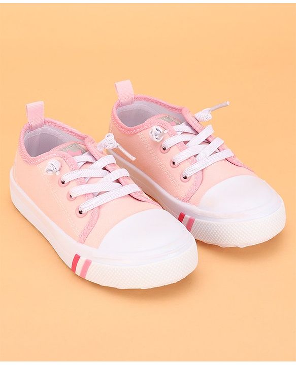 Cute Walk by Babyhug Lace up  Casual Shoes - Pink