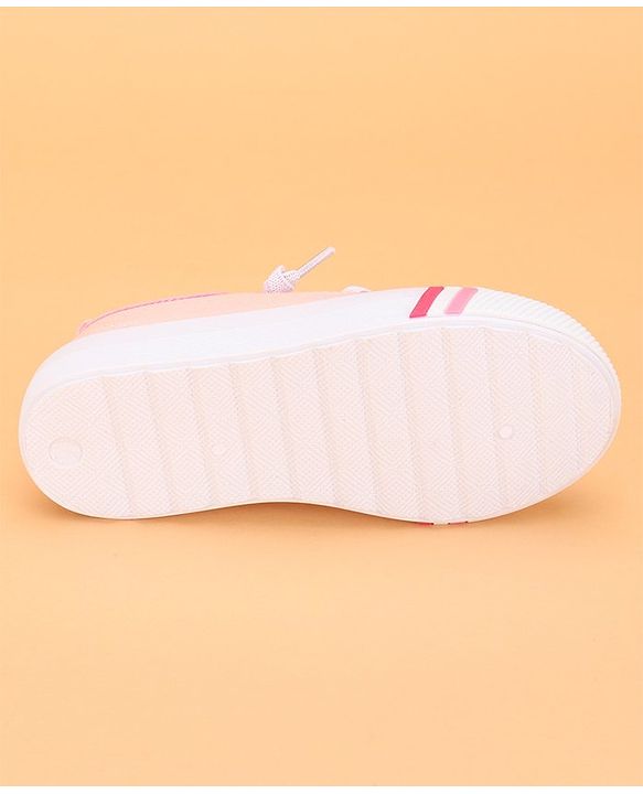Cute Walk by Babyhug Lace up  Casual Shoes - Pink