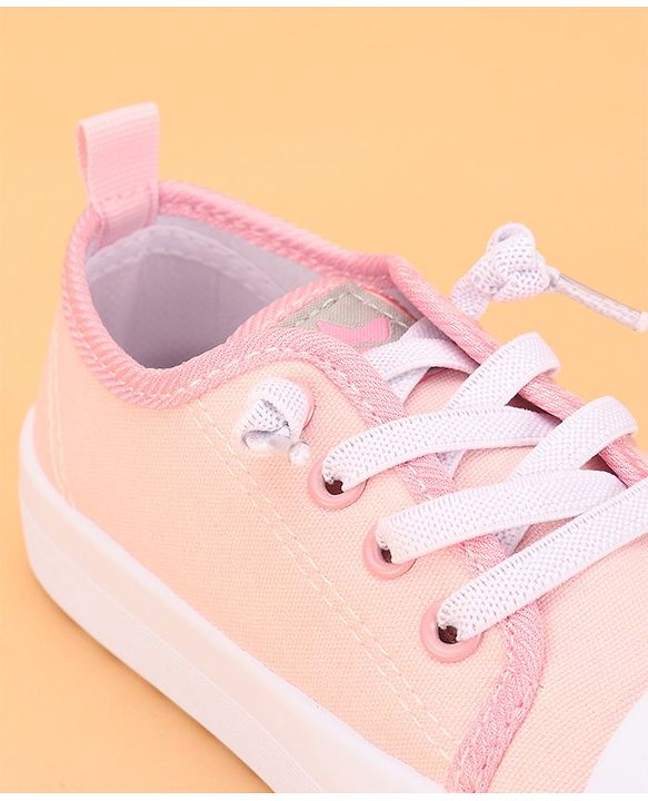 Cute Walk by Babyhug Lace up  Casual Shoes - Pink