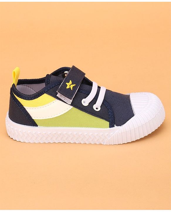 Cute Walk by Babyhug Casual Shoes with Velcro Closure - Blue