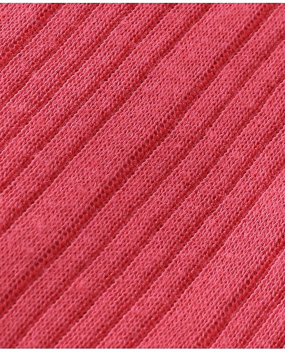 Babyhug Pullover Full Sleeves Solid Thermal Vests Pack of 2 - Pink & Coral