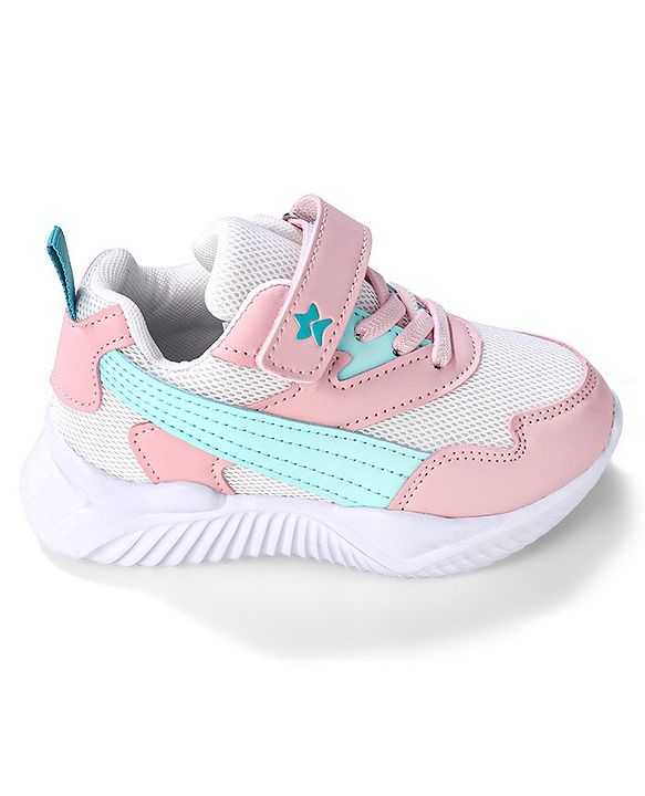 Cute Walk by Babyhug Velcro Closure Sneakers - Pink