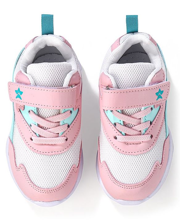 Cute Walk by Babyhug Velcro Closure Sneakers - Pink