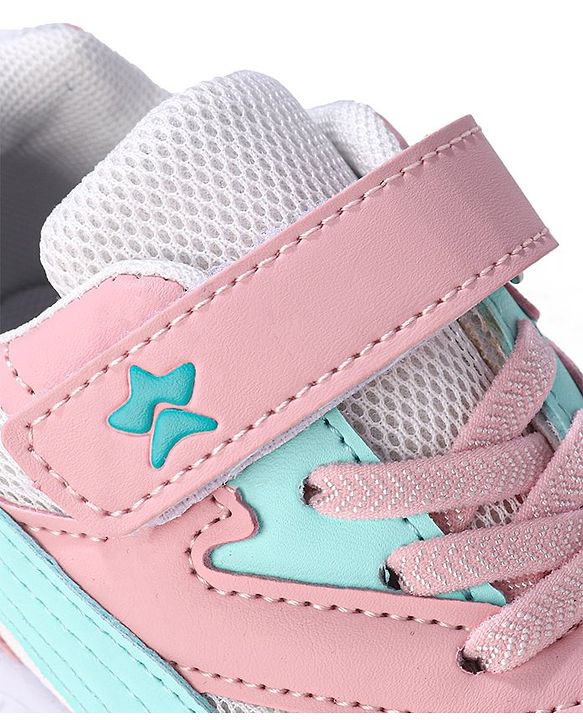 Cute Walk by Babyhug Velcro Closure Sneakers - Pink