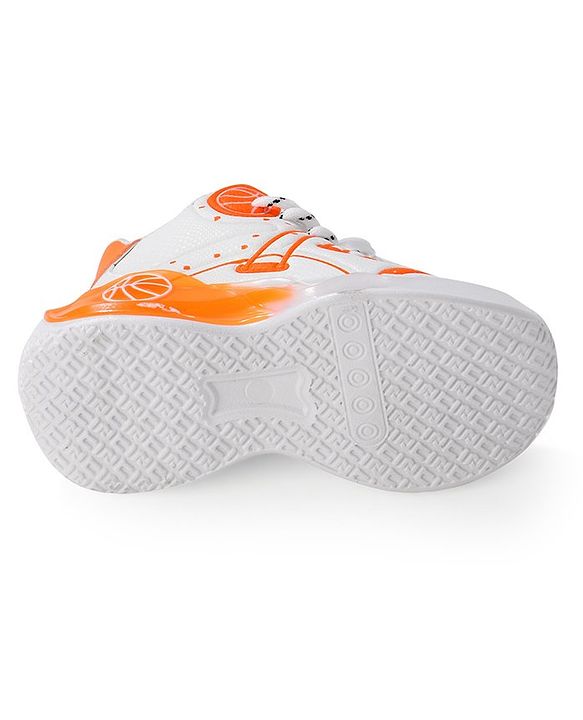 Cute Walk by Babyhug Sneaker with Lace Up Closure - White