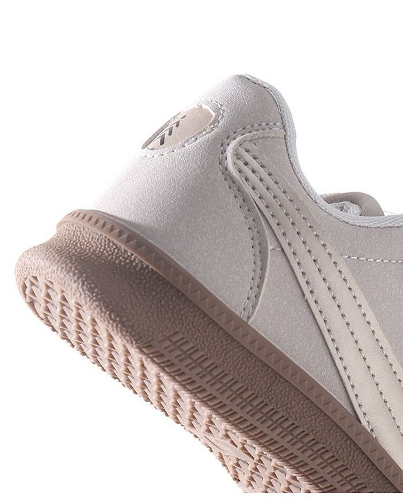 Pine Kids Sneaker with Velcro Closure - Beige