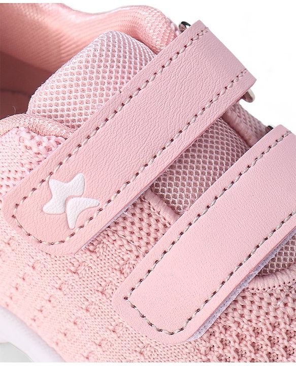 Cute Walk by Babyhug Sneaker Shoes with Velcro Closure - Pink