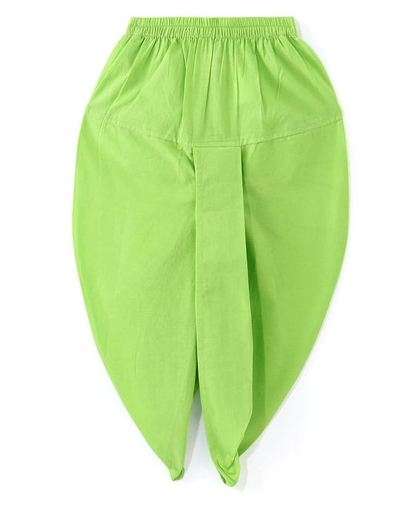 Babyhug Cotton Woven Full Sleeves Kurta Dhoti Set with Floral Print - Blue & Green