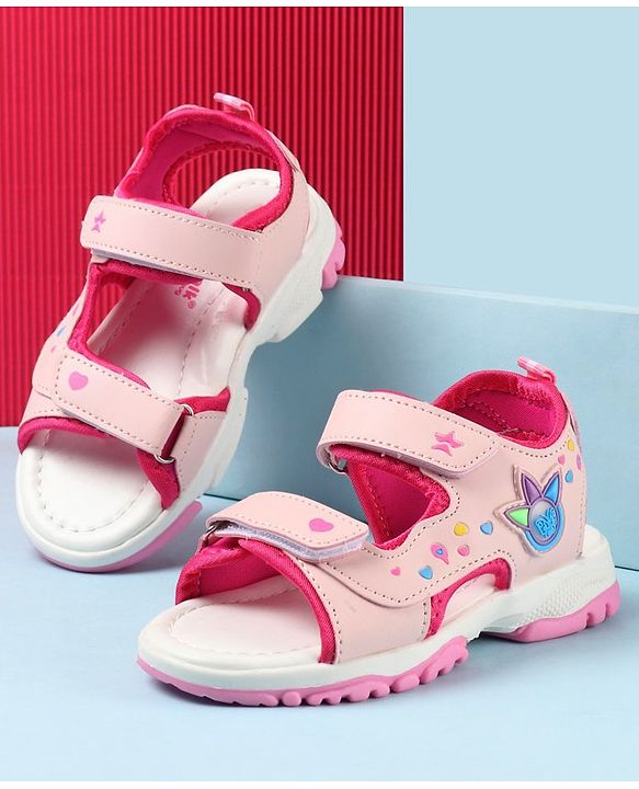 Cute Walk by Babyhug Sandals Unisex Pink 28