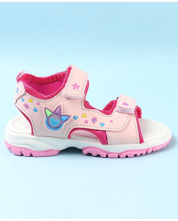 Cute Walk by Babyhug Sandals Unisex Pink 28
