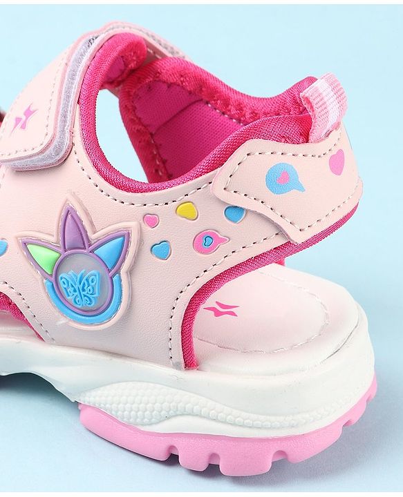 Cute Walk by Babyhug Sandals Unisex Pink 28