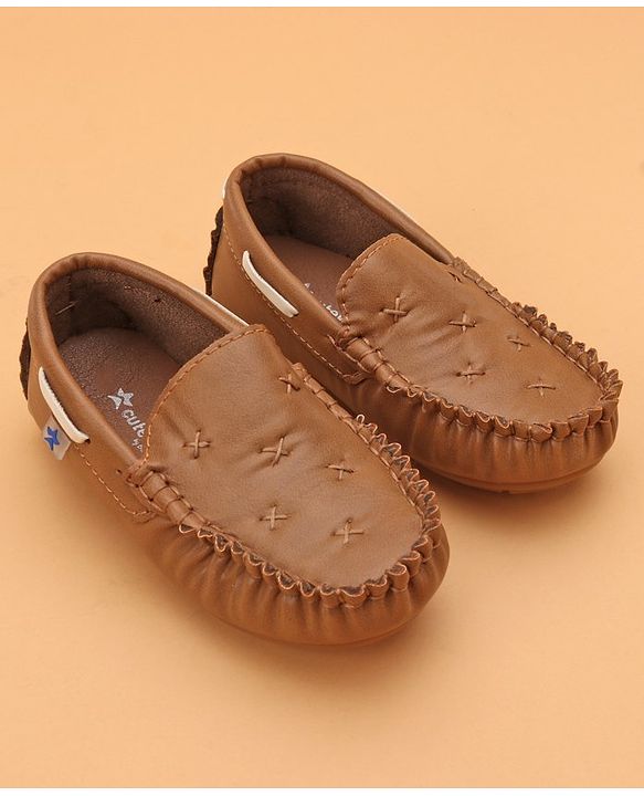 Cute Walk by Babyhug Formal Wear Loafers - Brown