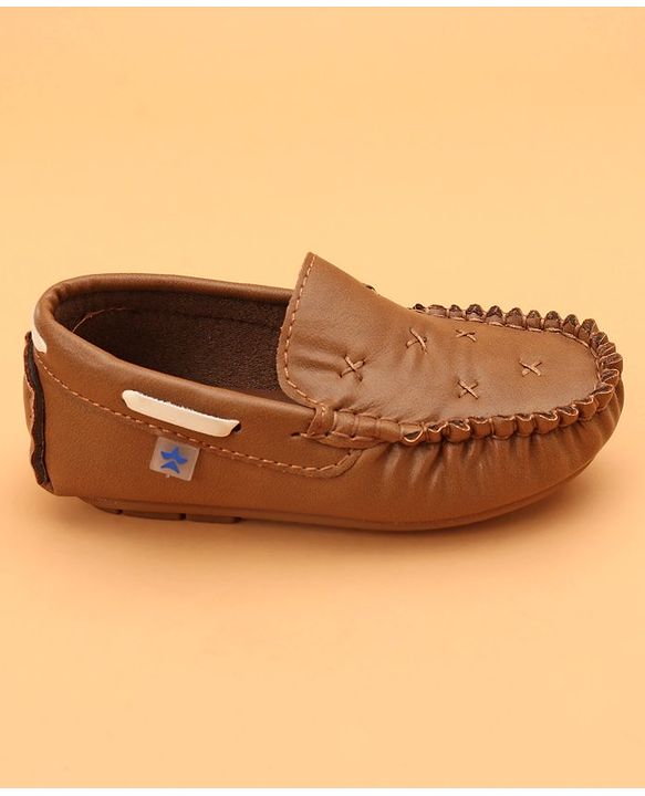 Cute Walk by Babyhug Formal Wear Loafers - Brown