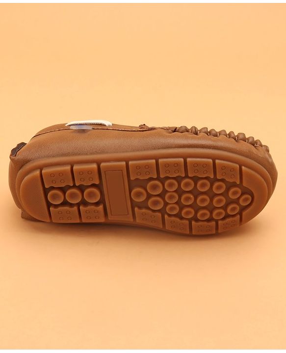 Cute Walk by Babyhug Formal Wear Loafers - Brown