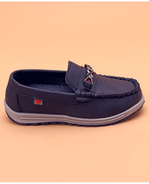 Cute Walk by Babyhug Slip On Formal Shoes - Blue