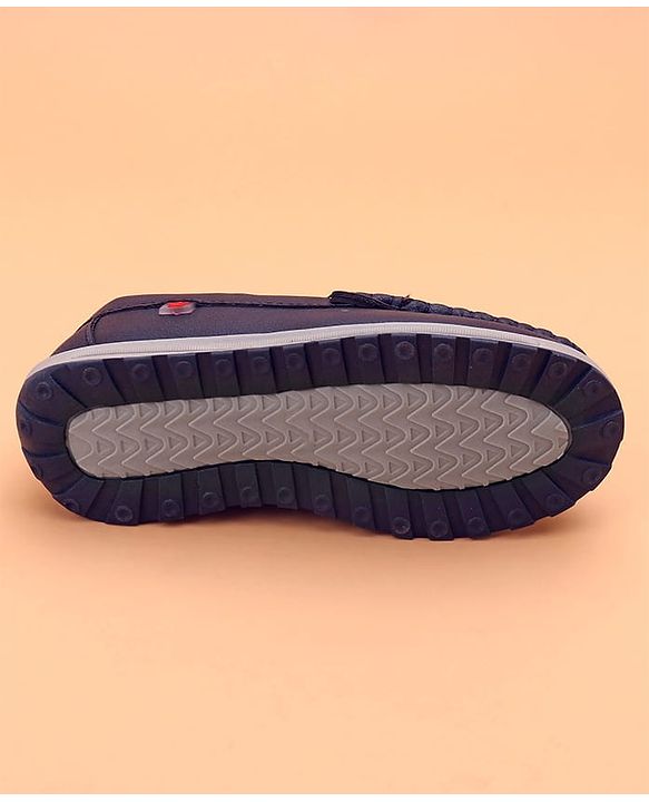 Cute Walk by Babyhug Slip On Formal Shoes - Blue