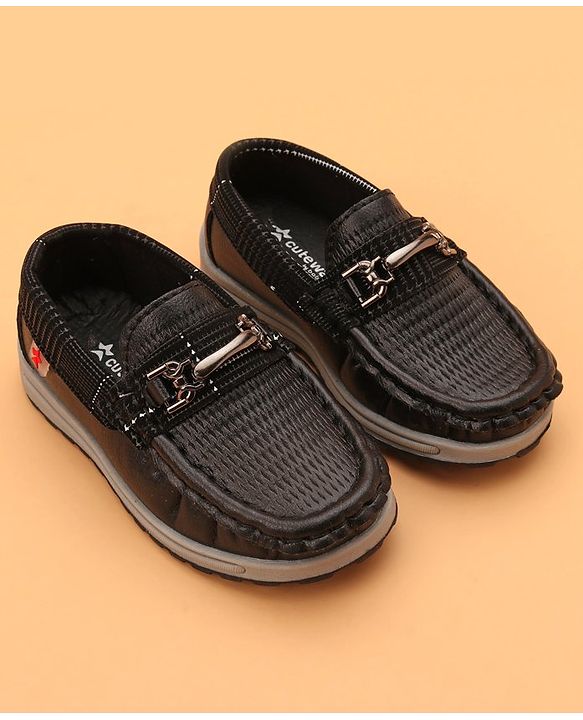 Cute Walk by Babyhug Formal & party Wear Slip On Shoes - Coffee