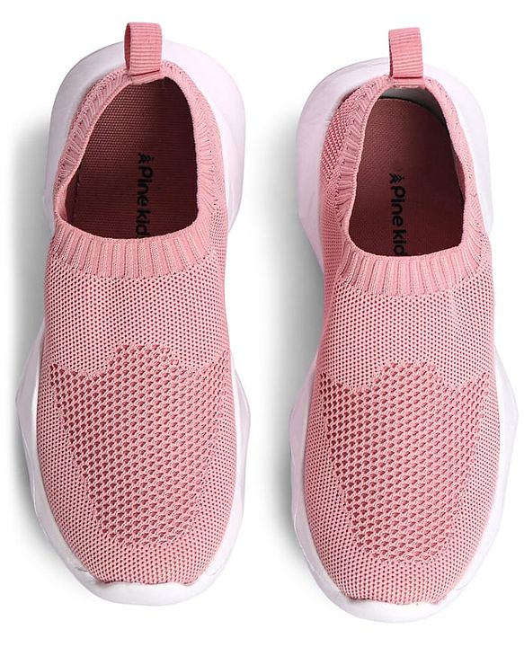 Pine Kids Slip On Sneakers - Pink