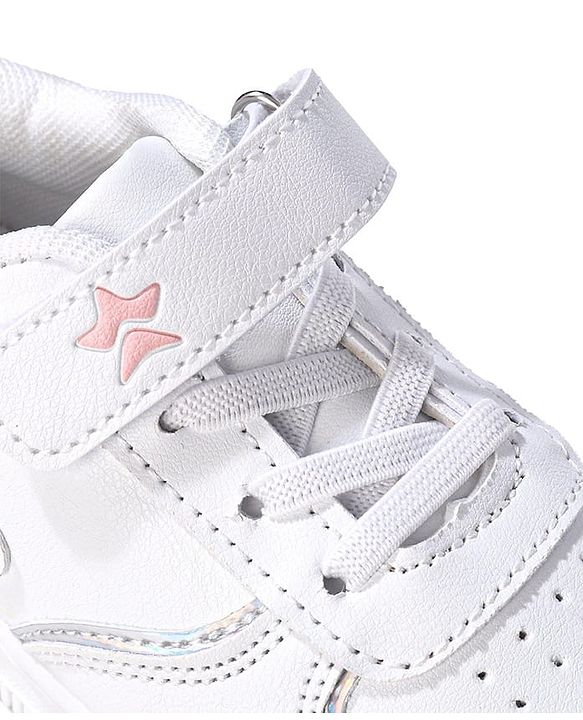 Cute Walk by Babyhug Sneakers with Velcro Closure - White