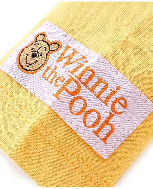 Babyhug Disney Interlock Cotton Knit Full Sleeves Jhablas With Winnie The Pooh Graphics with Badge Detailing Pack of 3- Yellow Green & Blue