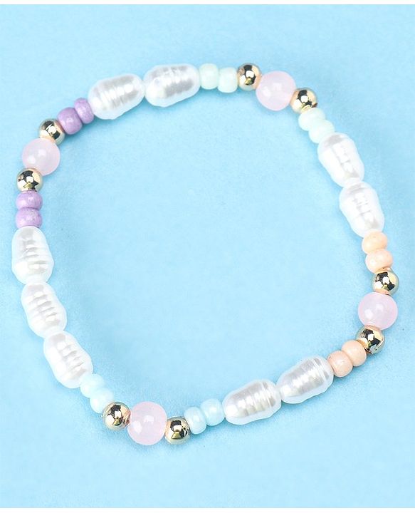 Babyhug Necklace & Bracelets Set Floral Applique - Multicolor