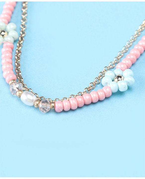 Babyhug Necklace & Bracelets Set Floral Applique - Multicolor