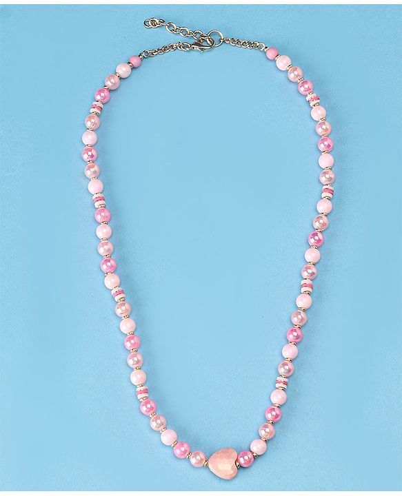 Pine Kids Beads Necklace & Bracelets Sets of 4 - Multicolor