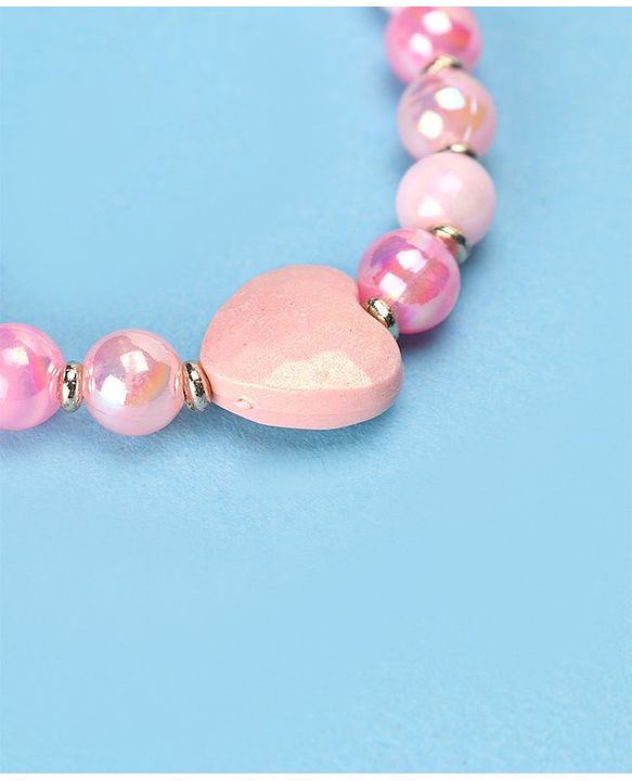 Pine Kids Beads Necklace & Bracelets Sets of 4 - Multicolor
