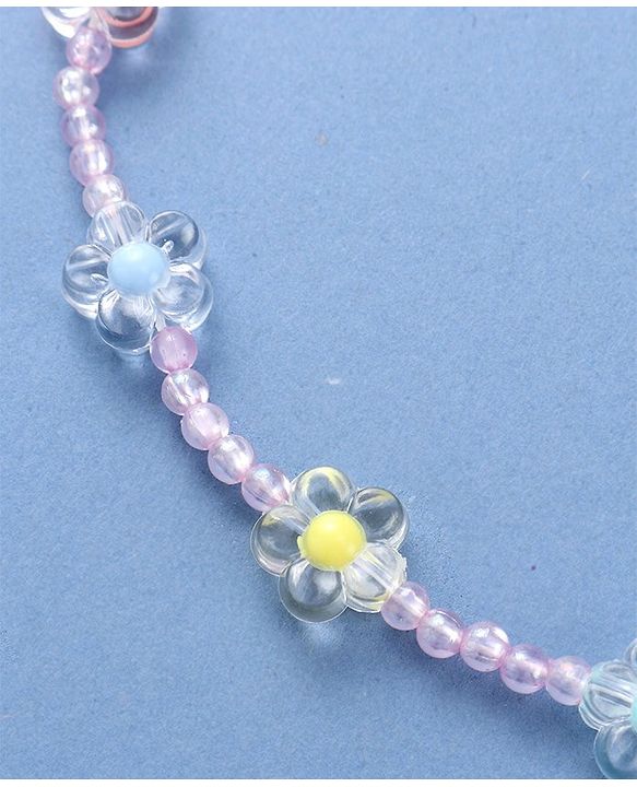 Babyhug Jewellery Set with Flower Applique - Multicolor