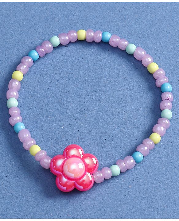 Babyhug Beaded Bracelets & Bangles Pack of 3- Multicolor