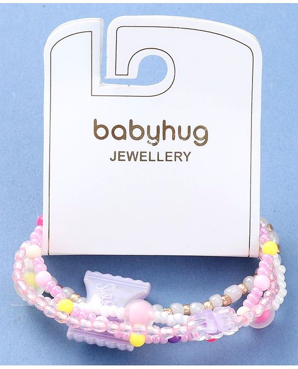 Babyhug Beaded Bracelets & Bangles Pack of 4 - Multicolor