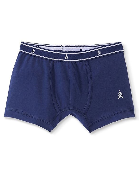Pine Kids Cotton Spandex Knit Printed Trunks Pack of 3 (Colour May Vary)