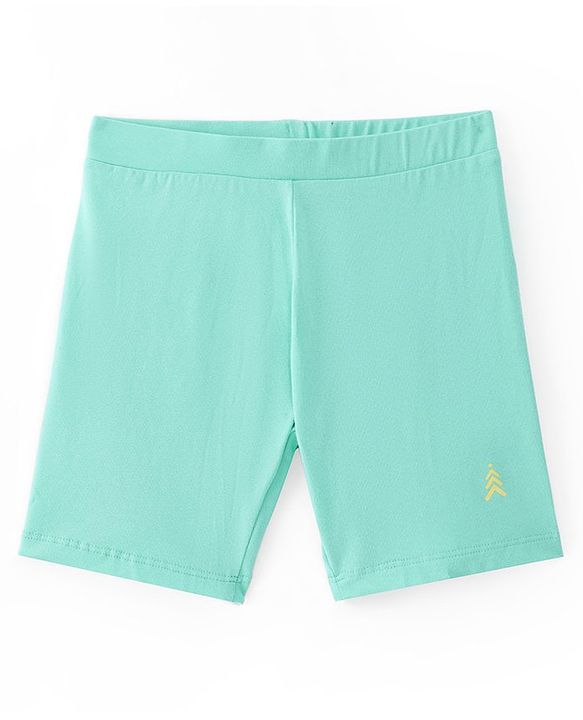 Pine Kids Cotton Lycra Knit Knee Length Solid Color Cycling Shorts Pack Of 3 (Colour May Vary)