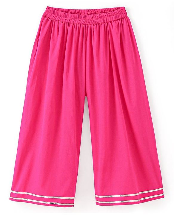 Babyhug Cotton Woven Three Fourth Sleeves Floral Printed Kurta & Palazzo Set with Dupatta - Off White