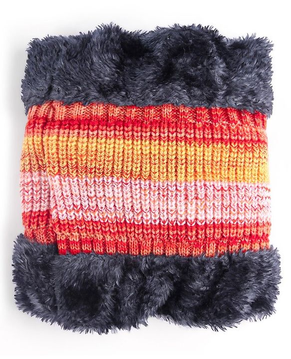 Pine Kids Woollen Cap & Muffler Set - Multicolor