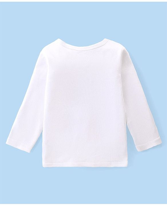 Babyhug Disney Interlock Knit Full Sleeves Jhablas With Minnie Mouse Graphics Pack of 3 - White