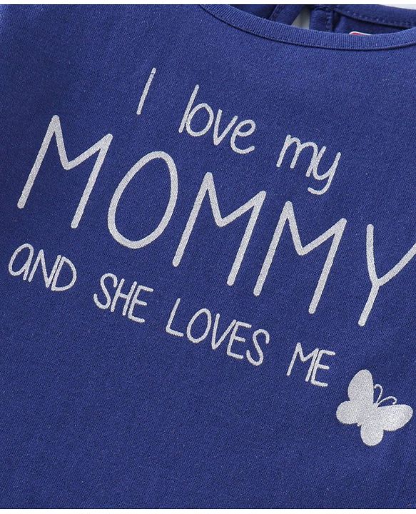 Babyhug Cotton knit Full Sleeves Tops with Frill Detailing & Text Print Pack of 3 - Multicolour