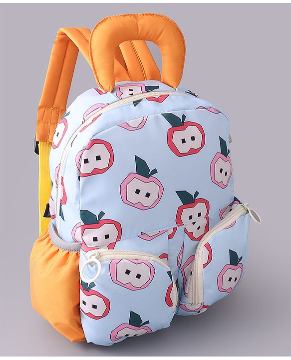 Pine Kids Apple Print Fashion Backpack - Orange