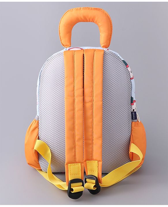 Pine Kids Apple Print Fashion Backpack - Orange
