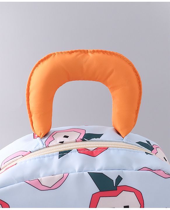 Pine Kids Apple Print Fashion Backpack - Orange