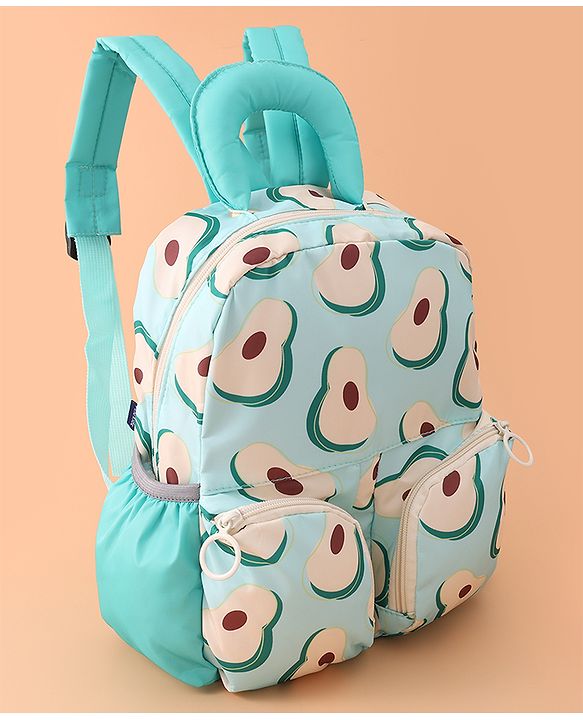 Pine Kids Pear Print Fashion Backpack - Green