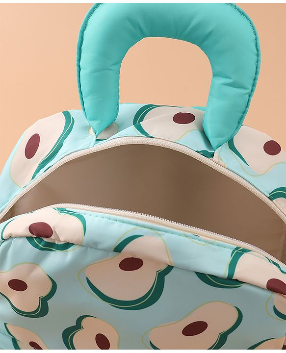 Pine Kids Pear Print Fashion Backpack - Green