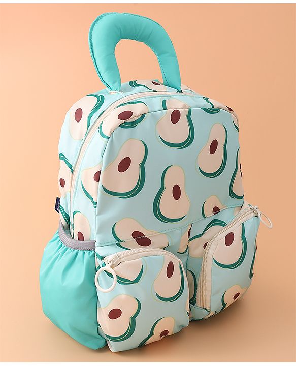 Pine Kids Pear Print Fashion Backpack - Green