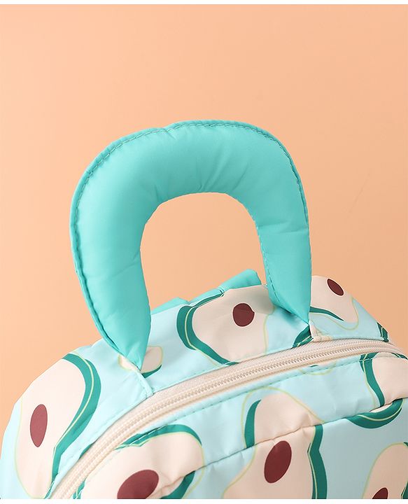 Pine Kids Pear Print Fashion Backpack - Green