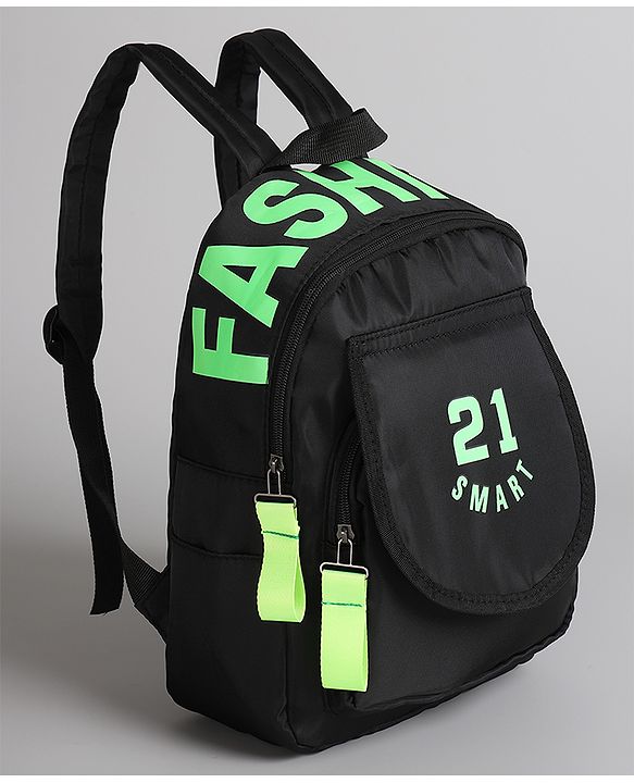 Pine Kids Premium Quality Multipurpose Fashion Backpack - Black